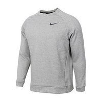 NIKE男装运动服训练休闲跑步舒适圆领透气保暖卫衣套头衫 AR6641-063