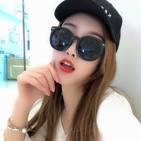 GM墨镜女 士ins韩版潮网红2019新款防紫外线太阳眼镜偏光街拍圆脸