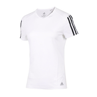 Adidas阿迪达斯女装短袖T恤18climalite跑步清凉运动服 CZ7571