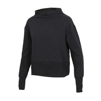 NIKE女装卫衣运动服保暖针织休闲半高领长袖上衣套头衫 BQ0376-032