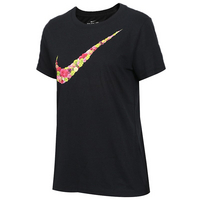 NIKE女装短袖圆领透气舒适宽松T恤运动休闲上衣 BQ3717-010
