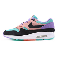 NIKE男鞋烽火体育 AIR MAX 1 ND 笑脸 气垫运动跑鞋 BQ8929-500