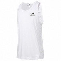 Adidas阿迪达斯男装Adida装 运动服跑步训练健身吸汗透气舒适休闲无袖T恤针织背心 DU1680