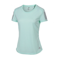 Adidas阿迪达斯女装OWN THE RUN TEE 跑步短袖T恤 DU3848