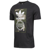 阿迪达斯三叶草男装阿迪达斯 经典系列 CAMO TEE 运动 T恤 DV2060