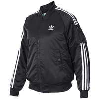 阿迪达斯三叶草女装Angelababy阿迪达斯 系列 BOMBER JACKET 运动 棉服 DV2666