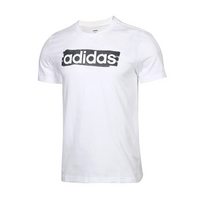 Adidas阿迪达斯男装短袖T恤LOGO透气跑步训练休闲舒适运动服 DV3050