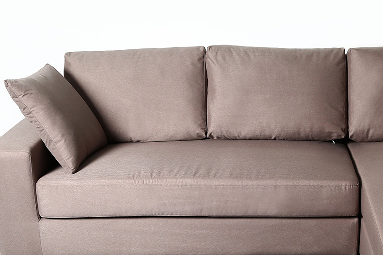 面料材质:布面 产品描述:简洁的造型,沉稳的浅咖色,展现出此款沙发