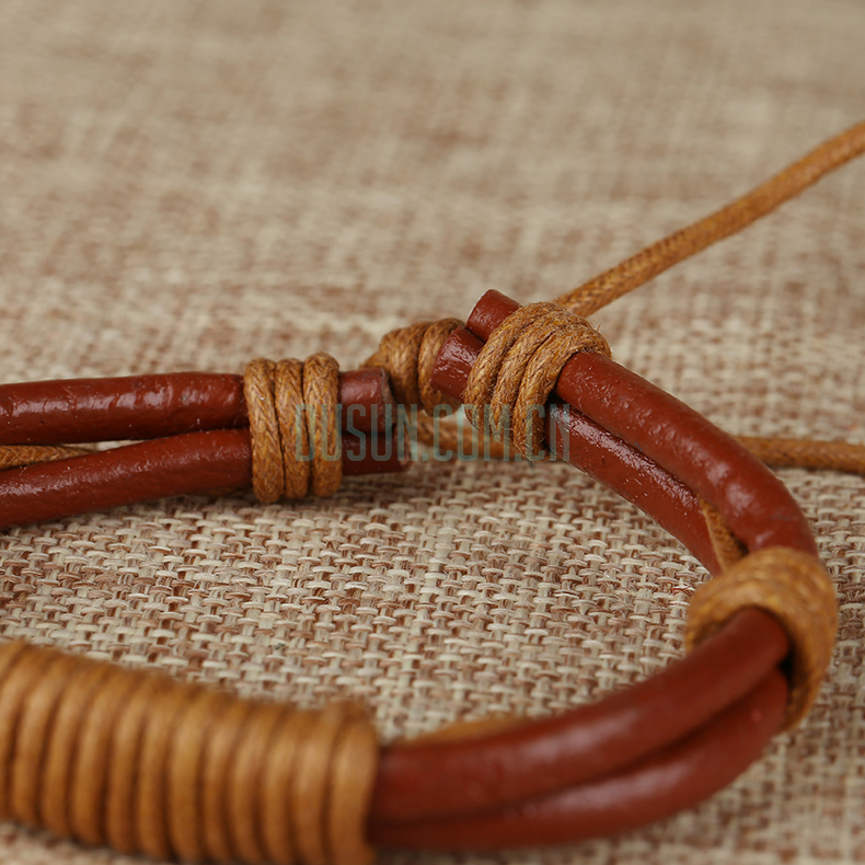 手串 匠予心绳子编织皮条手链myd3150706 大尚国际购物网站