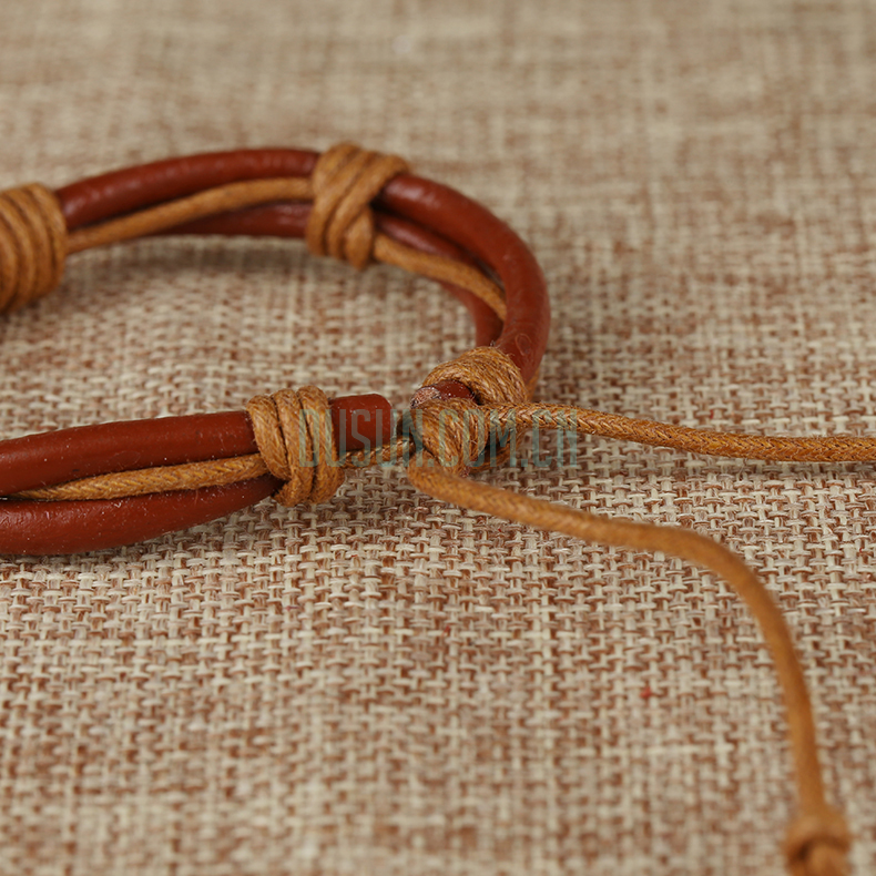 手串 匠予心绳子编织皮条手链myd3150706 大尚国际购物网站