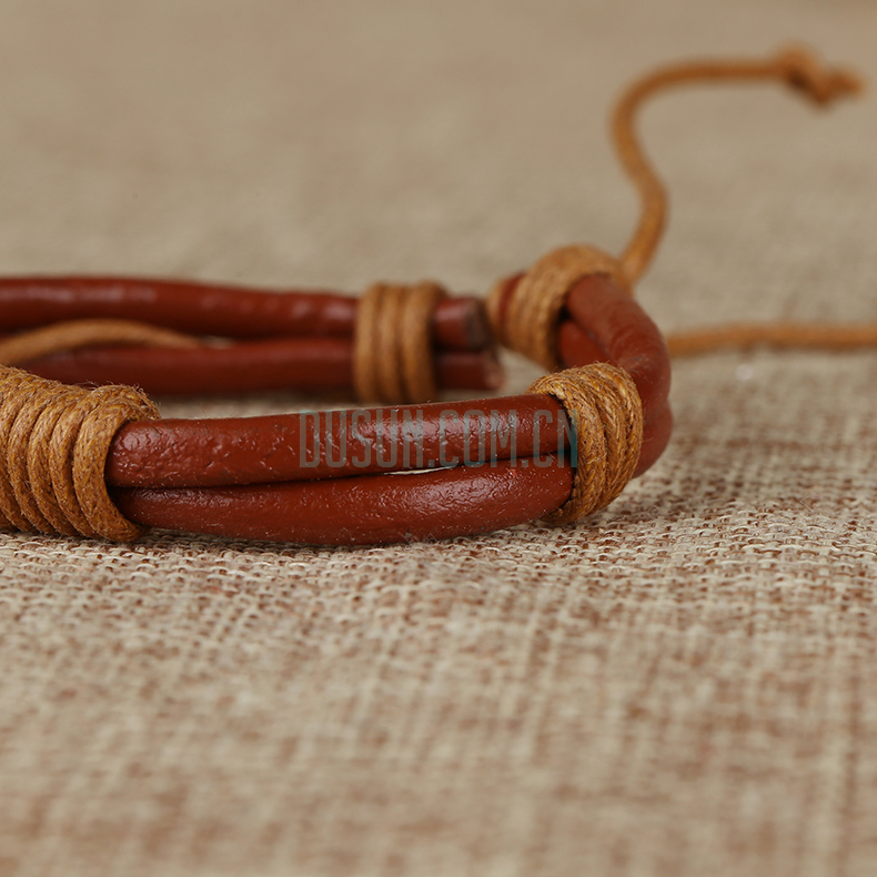 手串 匠予心绳子编织皮条手链myd3150706 大尚国际购物网站